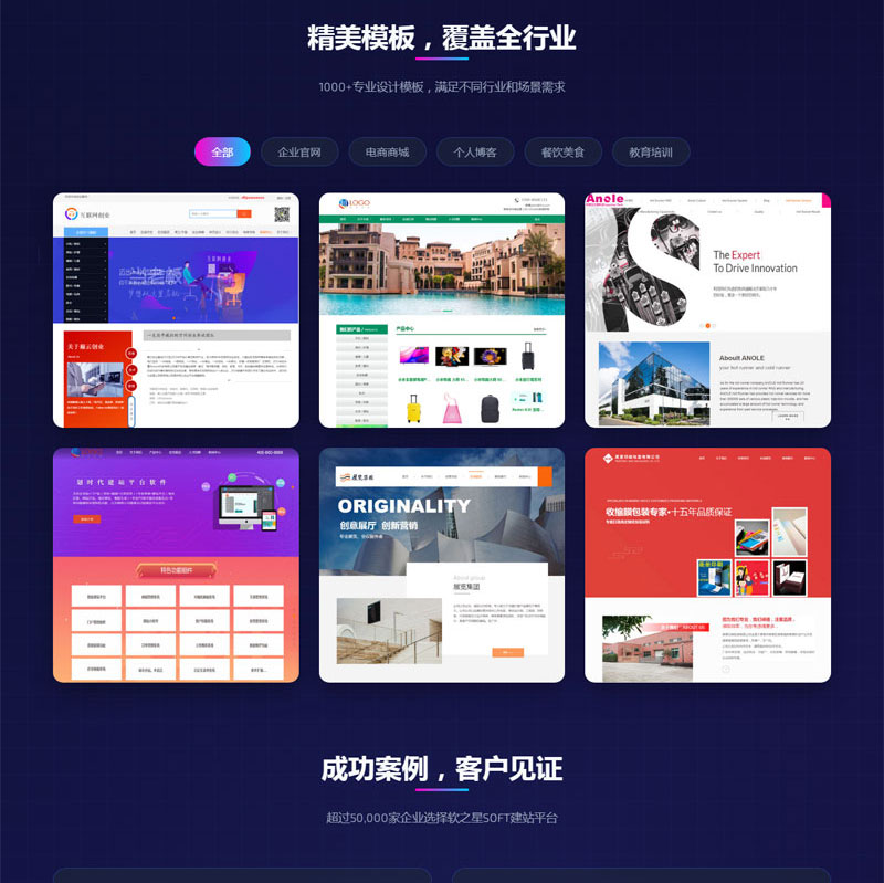 软之星智能建站系统操作手册V3.0